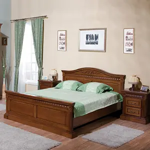 Кровать 160 "Венеция" Орех 762  купить в интернет магазине Мебель из массива. Звоните +7 495 961-63-63 Румынская мебель