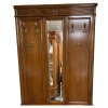 Панель для прихожей "Мария Сильва" Орех MS847  купить в интернет магазине Мебель из массива. Звоните +7 495 961-63-63 Вешалки для костюма из массива дерева